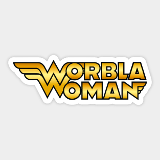 Worbla Woman Sticker